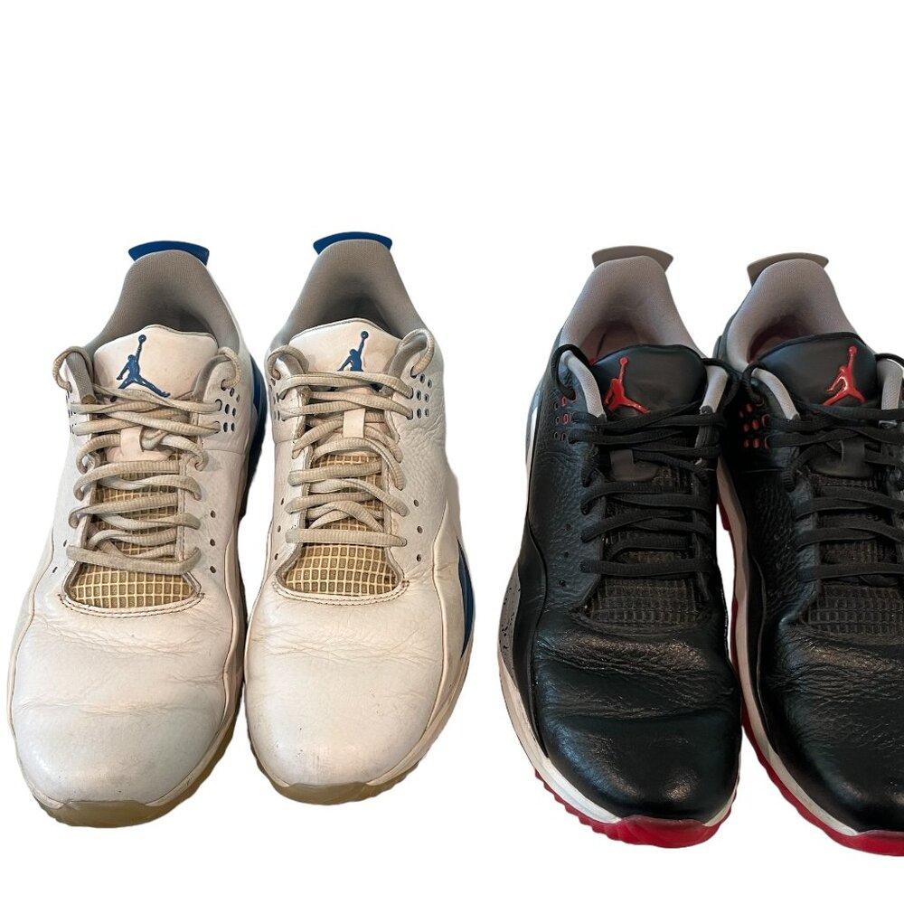 2 PAIRS!!!! NIKE JORDAN ADG 3 SPIKELESS GOLF SHOES